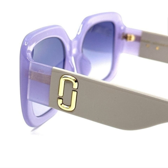 Marc Jacobs Purple and Gold Sunglasses main image 5